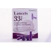 Easy Glide 33 Gauge Pull Top Lancets - Virtually Pain-Free Testing - Suitable for Most Lancing Devices