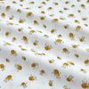 Susybee'S Bees White, Fabric by the Yard