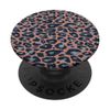 Rose Dawn Brown Leopard Cheetah Animal Print PopSockets Swappable PopGrip