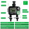 Restmo Water Timer with 3 Separate Programs, 7-Day Programmable Sprinkler Timer for Garden Hose, Automatic Control/Manual/Rain Delay for Drip Irrigation, Lawn and Yard Watering System, 2 Zone
