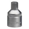 Draper 15551 Elora Hexagon Screwdriver Socket, 14mm Ø, 3/4" Square Drive