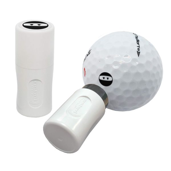 Asbri Golf Ninja Golfball-Stempel, Schwarz