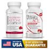 Raspberry Ketone Force(60 ct)+Ultimate ACV(90 ct) Bundle-Detox-Cleansing-Natural