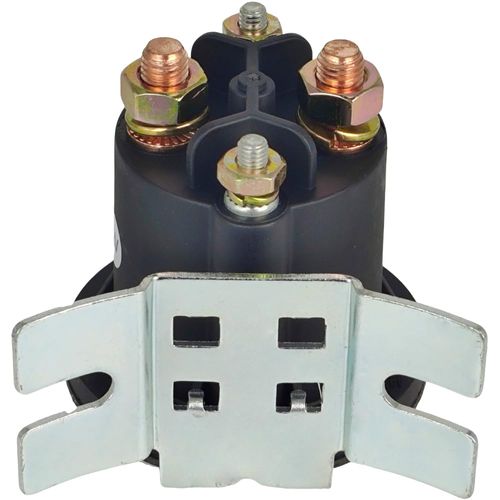 EZROAD 684-1261-212 12V Starter Solenoid Switch Relay 4 Terminal 150A Max 800A Compatible with Trombetta 684-1251-212 PowerSeal DC Contactor HYD01633 HYD08831 684-1211-212 Snow Plow Golf Cart UTV Lift