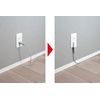 ELPA Lightning Resistant Swing Adapter A-380SB(W)