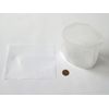 Freestanding Colander Garbage Bags, Small, 30 Pieces, Translucent