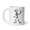 Triple Eye Creature Coffee Mug  | Caffeine Addict Cup | Cute Scary Horror Theme