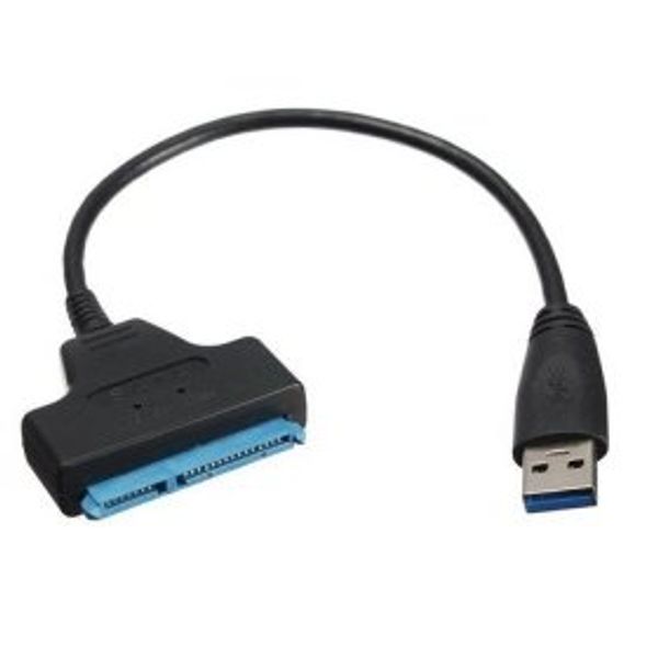 Cablecc Super Speed 5Gbps USB 3.0 to SATA 22 Pin Adapter Cable for 2.5 Hard Disk Driver SSD
