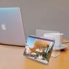 Source One Deluxe Clear Acrylic Desk Organizer with Picture or Postcard Display