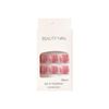 Nail Tips, 24 Pieces, Thumb Nail Seal, Foot False Nails, Nail Tips, Foot Nails, Reusable, Gel Nail Tips, Summer Nails, Weddings, Coming-of-Age Ceremonies, Foot Nails, Easy Nail Removable, For Feet (J004)