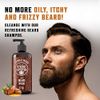 Viking Revolution Beard Wash & Beard Conditioner Set w/Argan & Jojoba Oils - Softens & Strengthens - Natural Sandalwood Scent - Beard Shampoo w/Beard Oil (17 oz)