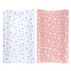Changing Pad Cover Comfy Unisex Diaper Change Table Sheets Breathable 2 Pack