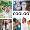 COOLOO Blue Light Blocking Glasses, Gaming Computer Glasses Anti Glare Headache Eyes Strain Glasses with Blue Light Filter, Super Light Weight Fashion Accessories Unisex for Women Men