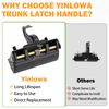 74810-S6A-003 Rear Hatch Handle Assembly for 2007-2013 Honda Fit with 1.5L L4 Engine Rear Liftgate Handle Tailgate Lock Trunk Latch Replace 74810S6A003