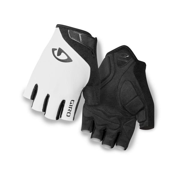 Giro Jag Mens Road Cycling Gloves - White (2021), Small