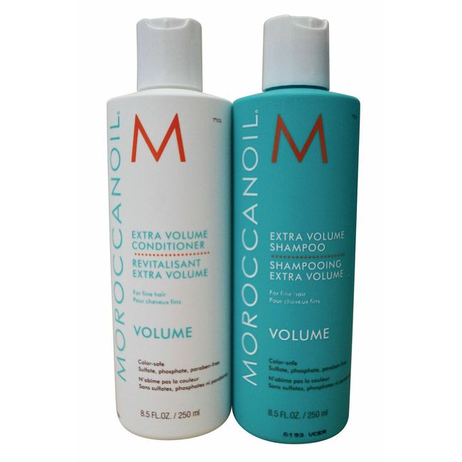 Moroccanoil Extra Volume Shampoo & Conditioner Set Hair 8.5 OZ New Fast Shipping