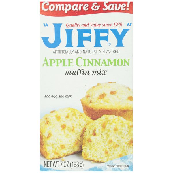 Jiffy Apple Cinnamon Muffin Mix 7 oz