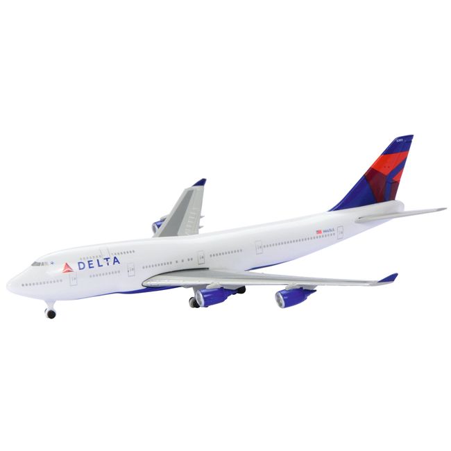 Schuco 403551671 Delta Airlines B747-400 1: 600 Scale Model Aircraft