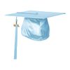 Endea Graduation Shiny Cap & Tassel (Light Blue, 2025)