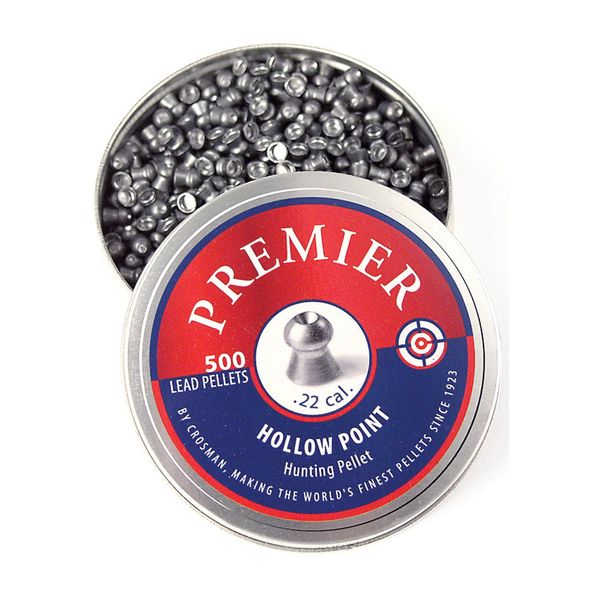 Crosman Pellets Hollow Pt .22cal 14.3grain Tin 5