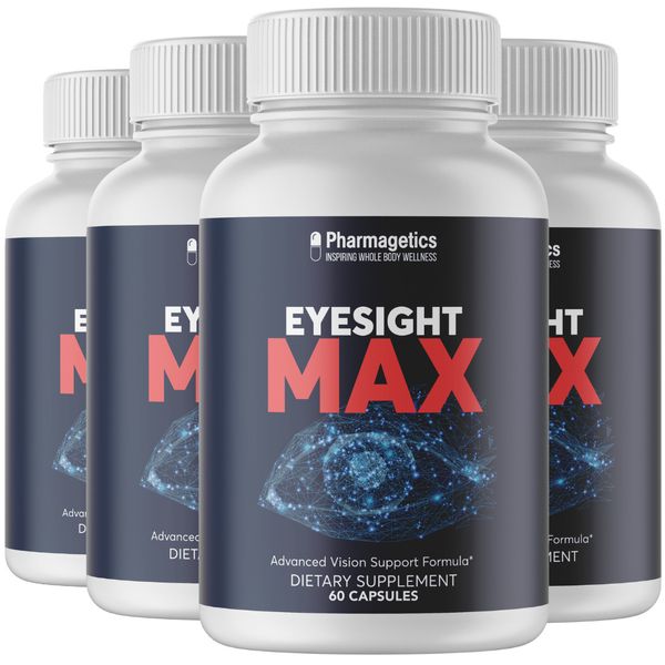 4 Bottles Eyesight Max Advanced Vision Support Formula 60 Capsules x 4