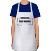 Makoroni - I'D RATHER BE SOAP MAKING Apron Adjustable Kitchen Chef Apron with 2 Pockets Cooking Baking, DesZ14