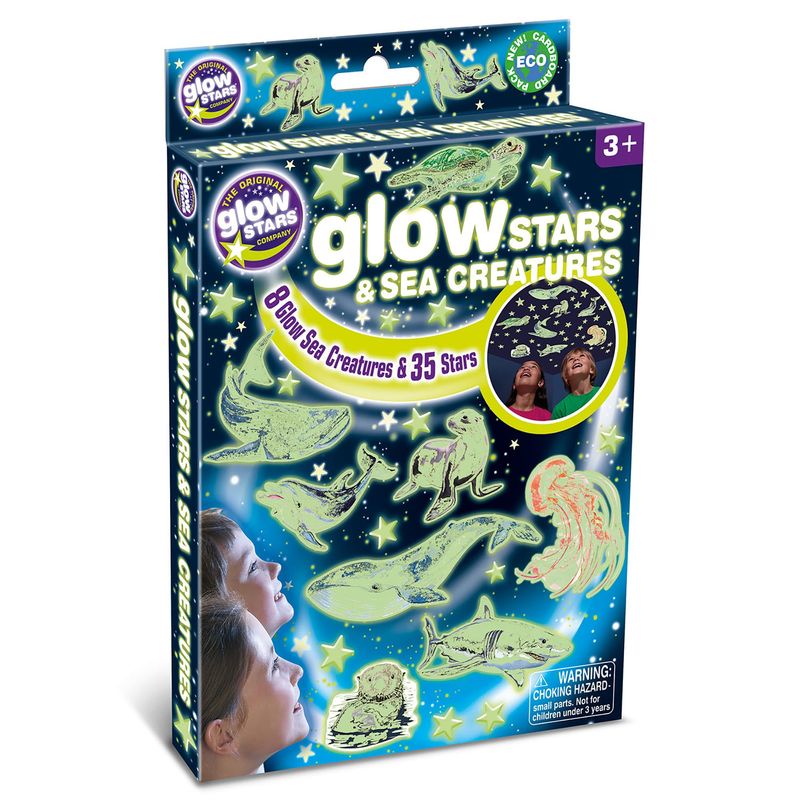 Glow-in-Dark Triceratops Skeleton - The Original Glowstars Dino Toy For Kids Ages 3+