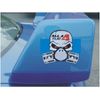 ALL 4 FLAT 4 SCOOBY CAR SCULL DIGITAL PRINT STICKERS DECALS X2 BOOT SPOILER WING
