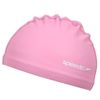 Speedo Unisex Ultra Pace SwiMing Cap, 3 Panel Design, Pink, One Size