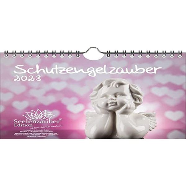 Guardian Angel Magic DIN A5 Wall Calendar for 2023 Angel Guardian Angel