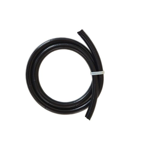 1m Flexible Conduit, Flexible Hose, black 6x10 Polyamide