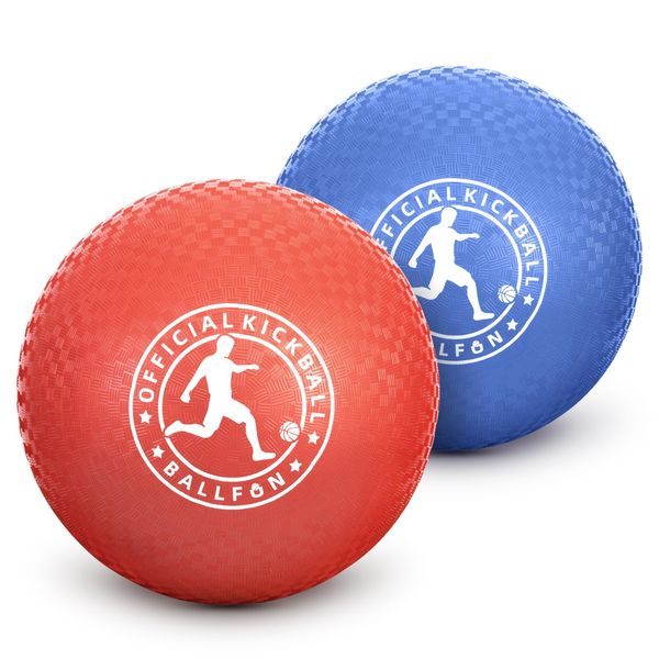 Playground Balls Kickball 8.5 Inch, Rubber Dodge Balls for Kids and Adults, Dodgeballs Handball Kick Ball Indoor and Outdoor, Official Bouncing Hand Balls, Outdoor Toys for School