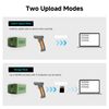 VOTTAN 2D QR Barcode Scanner, Wireless ＆ Charging Base 5000mAh Battery, Industrial Barcode Scanner for Warehouse Express