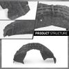 G-PLUS Front Left Fender Splash Shield, Compatible with Ford Focus 2012-2018, Driver Side, CP9Z-58278B51-A