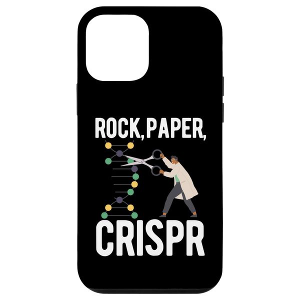 iPhone 12 mini Crispr Rock Paper Scissors Scientist Biologist DNA Genetic Case