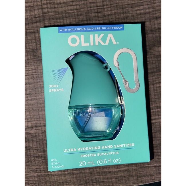 Olika Ultra Hydrating Hand Sanitizer Frosted Eucalyptus NEW