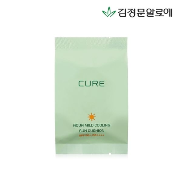 Kim Jung Moon Aloe [Kim Jung Moon Aloe] Cure Aqua Mild Sun Cushion Refill Season 3 2pcs