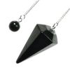 Shungite Crystal Pendulum