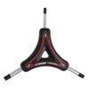 Unior Three-Legged Hex Wrench Black/Red, 2x2,5x3