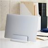 Elecom PCA-LTSV01SV Notebook Laptop Stand, Vertical, For 1 Unit, Silver