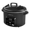 Programmable Slow Cooker 4.5QT 5 One-Touch Presets Digital Timer Locking Lid New