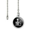 Graphics & More Skeleton Never Better Ceiling Fan and Light Pull Chain