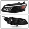 PAIR [Halogen Model] 2016 2017 2018 Chevy Malibu Projector Headlights Left+Right