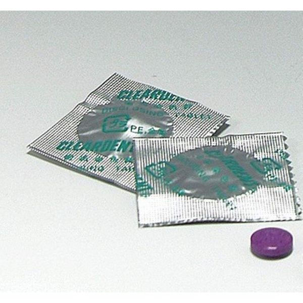 Clear Dent Plaque Dyeing Tablets - 12 Count - 4 Pack