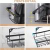 5 Pack/Set Shower Caddy Adhesive Shower Organizer for Bathroom Storage & Kitchen