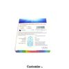 Customize 0551 T10 LED Bulb, 7 Color Glowing Wedge Bulb with Remote Control