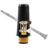 akindou Practice Introduction B Flat Clarinet Mouthpiece Set with Lead Ready to Use (Silver)