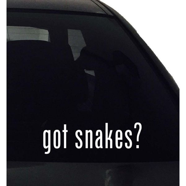 Decal got Snakes? Vinyl Sticker