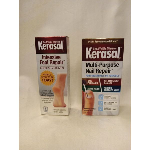 Kerasal 13ml Multi-Purpose Nail Repair & Intensive Foot Repair.