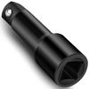 Topec 1/2" Drive Impact Extension Bar, for Flip Lug Nut Extractor Socket, 3"